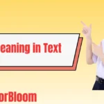 Y Meaning in Text