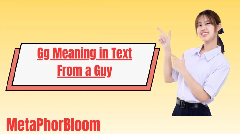Gg Meaning in Text From a Guy